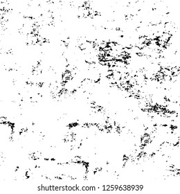 Vector grunge overlay texture. Black and white background