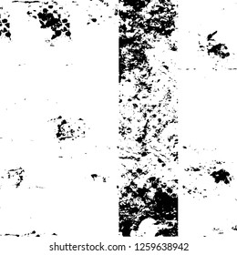 Vector grunge overlay texture. Black and white background