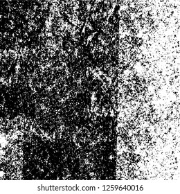 Vector grunge overlay texture. Black and white background
