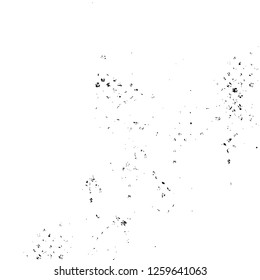 Vector grunge overlay texture. Black and white background