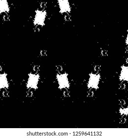 Vector grunge overlay texture. Black and white background