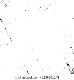 Vector grunge overlay texture. Black and white background