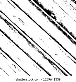 Vector grunge overlay texture. Black and white background