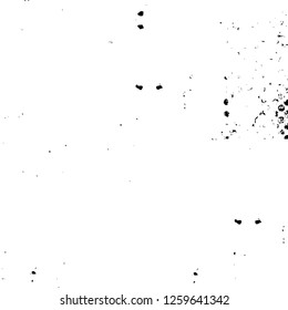 Vector grunge overlay texture. Black and white background
