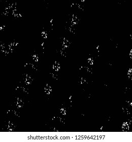 Vector grunge overlay texture. Black and white background