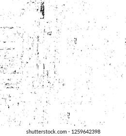 Vector grunge overlay texture. Black and white background