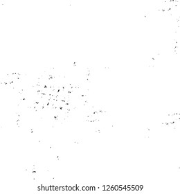 Vector grunge overlay texture. Black and white background