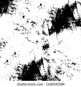 Vector grunge overlay texture. Black and white background