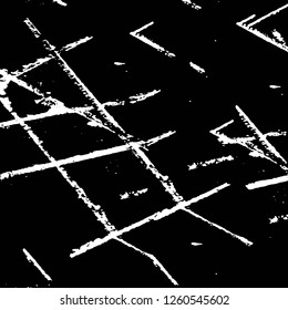 Vector grunge overlay texture. Black and white background