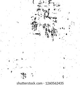 Vector grunge overlay texture. Black and white background