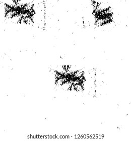 Vector grunge overlay texture. Black and white background