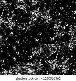 Vector grunge overlay texture. Black and white background