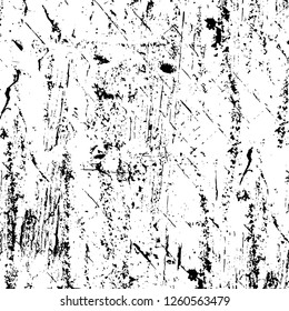 Vector grunge overlay texture. Black and white background