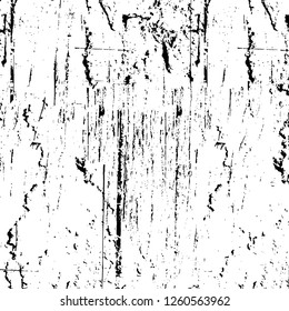 Vector grunge overlay texture. Black and white background