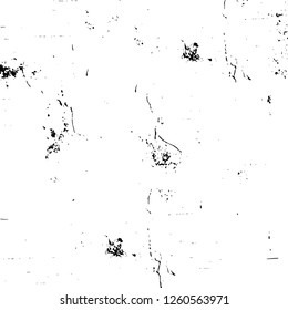 Vector grunge overlay texture. Black and white background