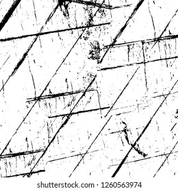 Vector grunge overlay texture. Black and white background