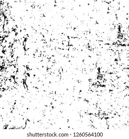 Vector grunge overlay texture. Black and white background