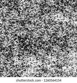 Vector grunge overlay texture. Black and white background