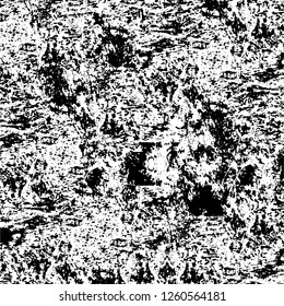 Vector grunge overlay texture. Black and white background