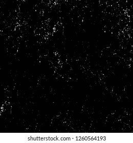 Vector grunge overlay texture. Black and white background