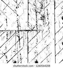 Vector grunge overlay texture. Black and white background