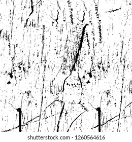 Vector grunge overlay texture. Black and white background