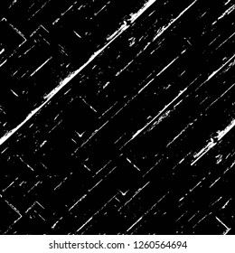 Vector grunge overlay texture. Black and white background