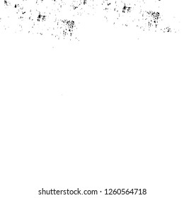 Vector grunge overlay texture. Black and white background