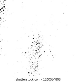 Vector grunge overlay texture. Black and white background