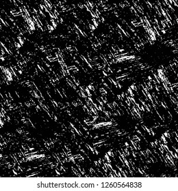 Vector grunge overlay texture. Black and white background