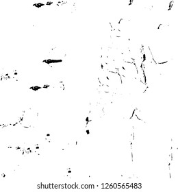 Vector grunge overlay texture. Black and white background