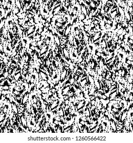 Vector grunge overlay texture. Black and white background