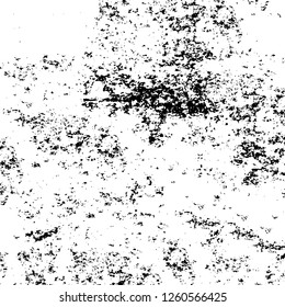 Vector grunge overlay texture. Black and white background