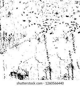 Vector grunge overlay texture. Black and white background
