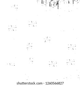 Vector grunge overlay texture. Black and white background