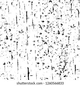 Vector grunge overlay texture. Black and white background
