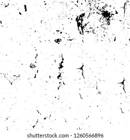Vector grunge overlay texture. Black and white background