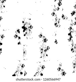 Vector grunge overlay texture. Black and white background