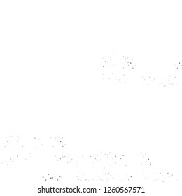 Vector grunge overlay texture. Black and white background