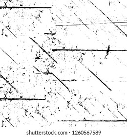 Vector grunge overlay texture. Black and white background