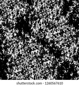 Vector grunge overlay texture. Black and white background