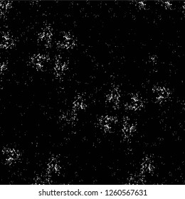 Vector grunge overlay texture. Black and white background