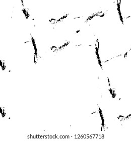 Vector grunge overlay texture. Black and white background