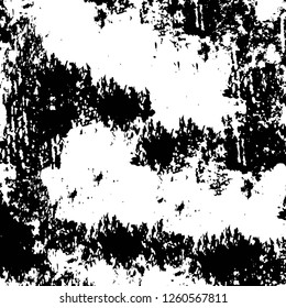 Vector grunge overlay texture. Black and white background