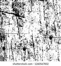 Vector grunge overlay texture. Black and white background