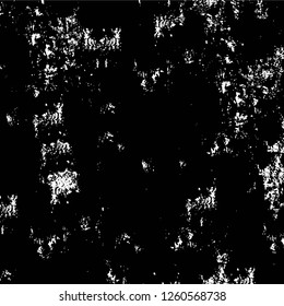 Vector grunge overlay texture. Black and white background