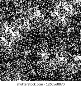 Vector grunge overlay texture. Black and white background