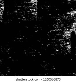 Vector grunge overlay texture. Black and white background