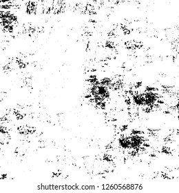 Vector grunge overlay texture. Black and white background