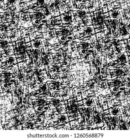Vector grunge overlay texture. Black and white background
